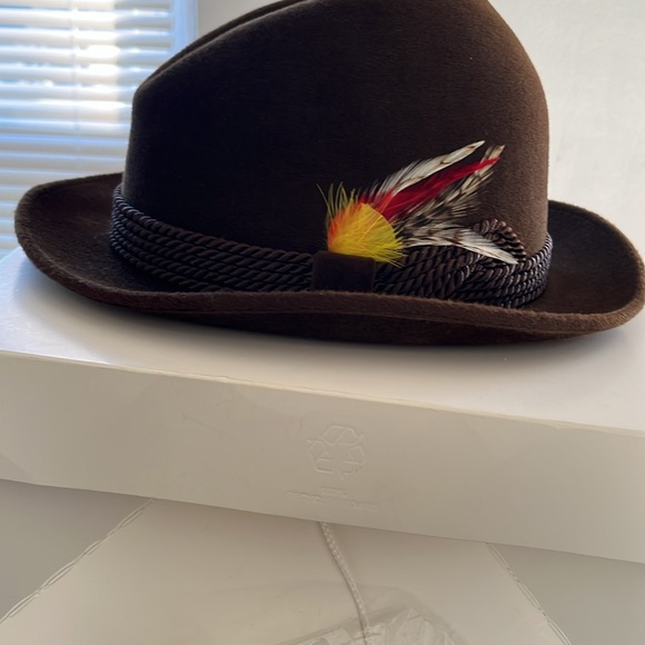 Genuine Velour hat by Selentino Maple size 7 3/8 (59) - Picture 8 of 10